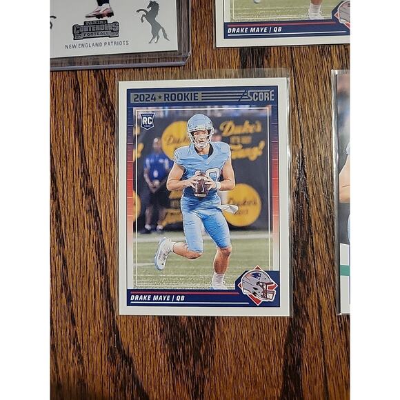 2024 Drake Maye Rookie Card Lot (7) Cards New England Patriots Football - Picture 6 of 10